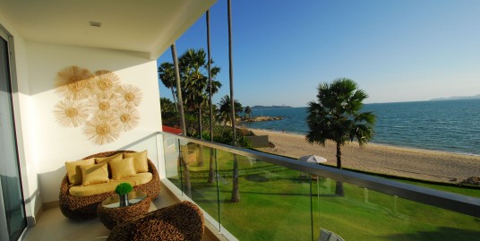 芭堤雅棕榈岛私人海滨公寓大厦出售 The Palm Wong Amat Beach